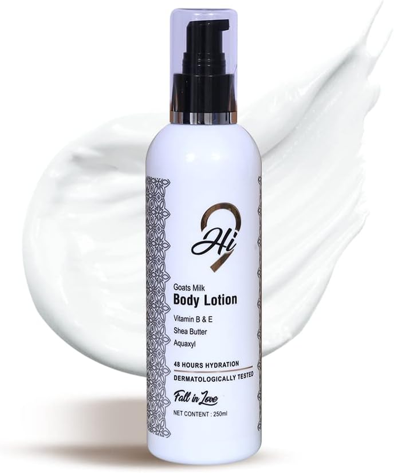 Hi9 Goats Milk Body Lotion Vitamin B & E, Shea Butter 250ML image number 3