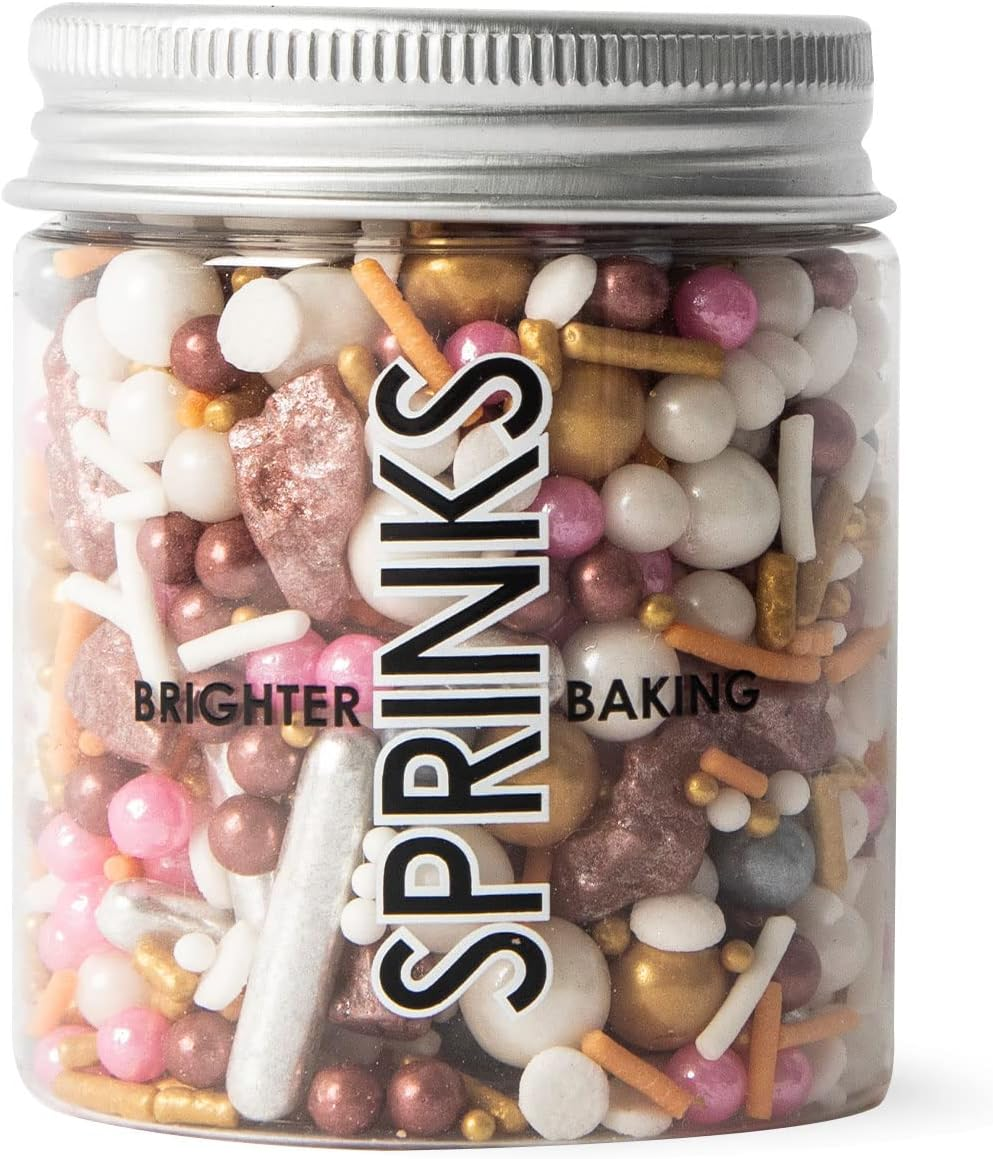 Sprinks Joyeux Noel Sprinkles - Edible Cake Toppers | Baking Decorations for Cakes, Cupcakes, and Desserts for Holidays and Special Occasions | 65G image number 1