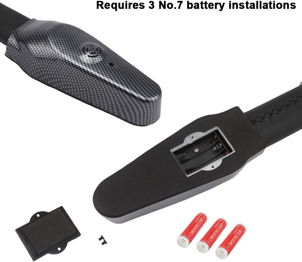 Steering Wheel Lock Universal Car anti Theft Security Alarm Closure Retractable Anti-Theft Protection image number 1