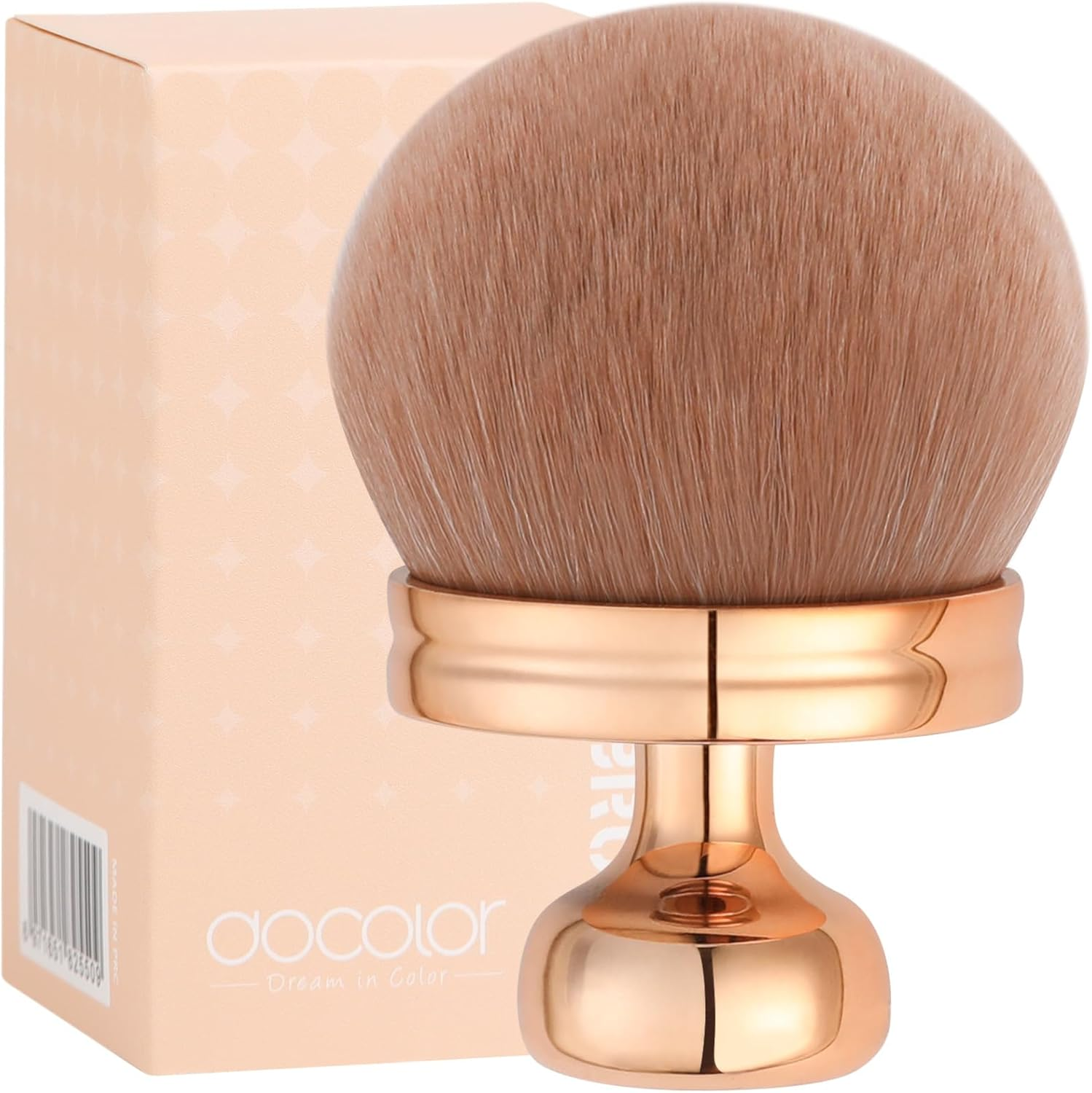 Docolor Extra Large Body Makeup Brush for Self Tanner, 3 Inch Width Self Tanning Blend Brush, Soft Synthetic Hair, Powder, Foundation, Blusher, Bronzer, Face and Body Brush Gift Box