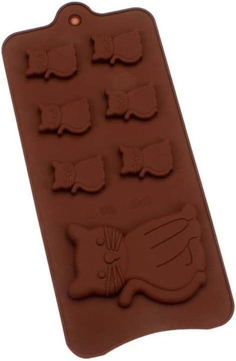 Cat Cake Mold Silicone 3D Kitten Biscuits Fondant Handmade Bakeware Tools Clay Chocolate Candy Mould image number 2