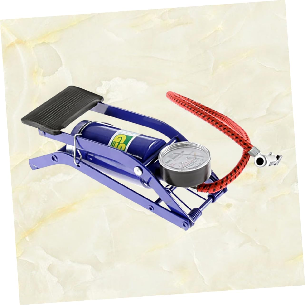 FELTECHELECTR 1Pc Foot Pump for Car Tire Bike Pump Tire Floor Pump Pumps Inflator Tire Foot Pump image number 2