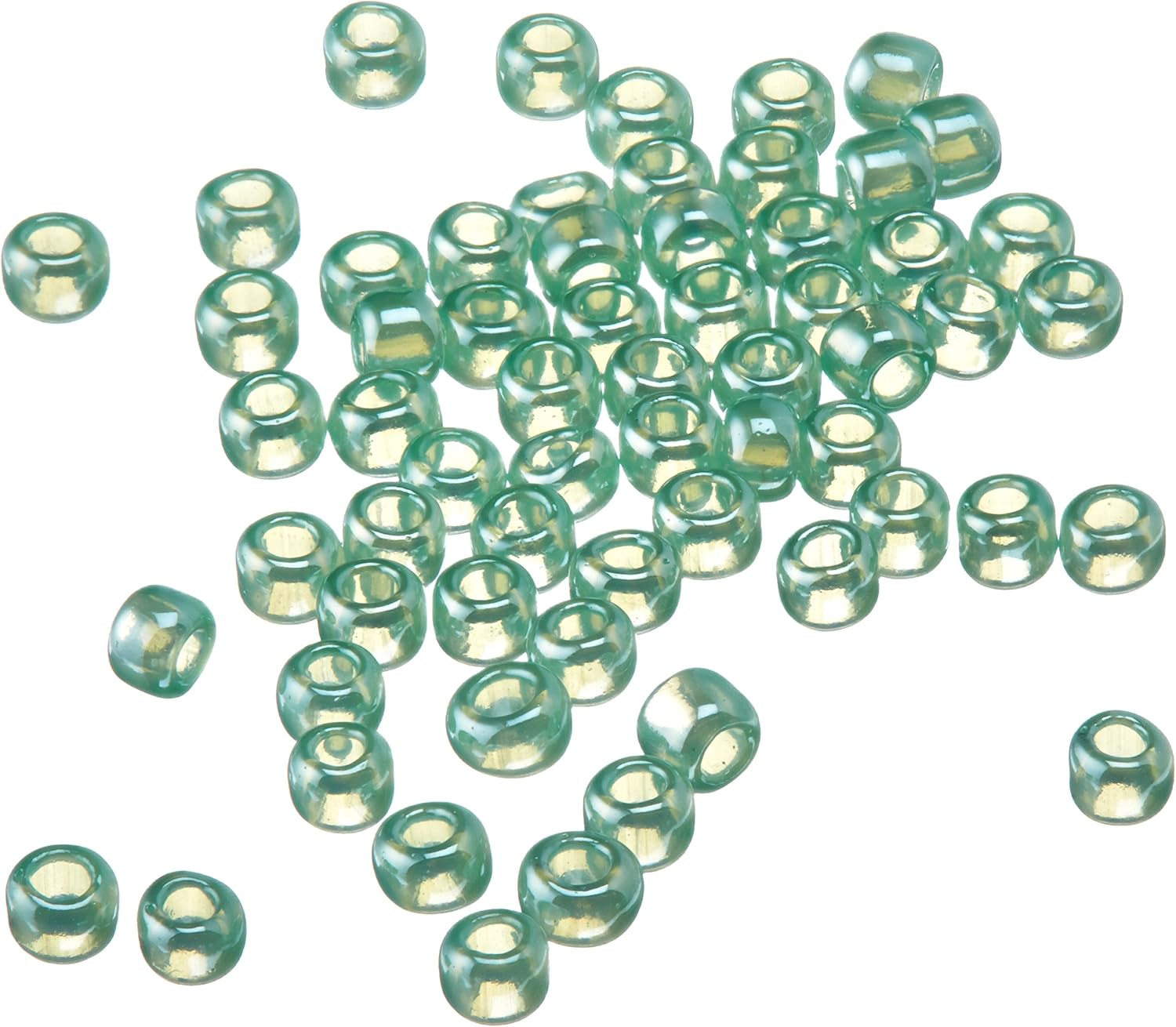 Mill Hill Glass Seed Beads, Light Green image number 2