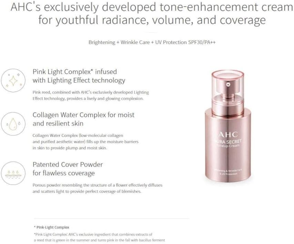 AHC AURA SECRET TONE up CREAM SPF30 PA++ / AHC TONE up CREAM