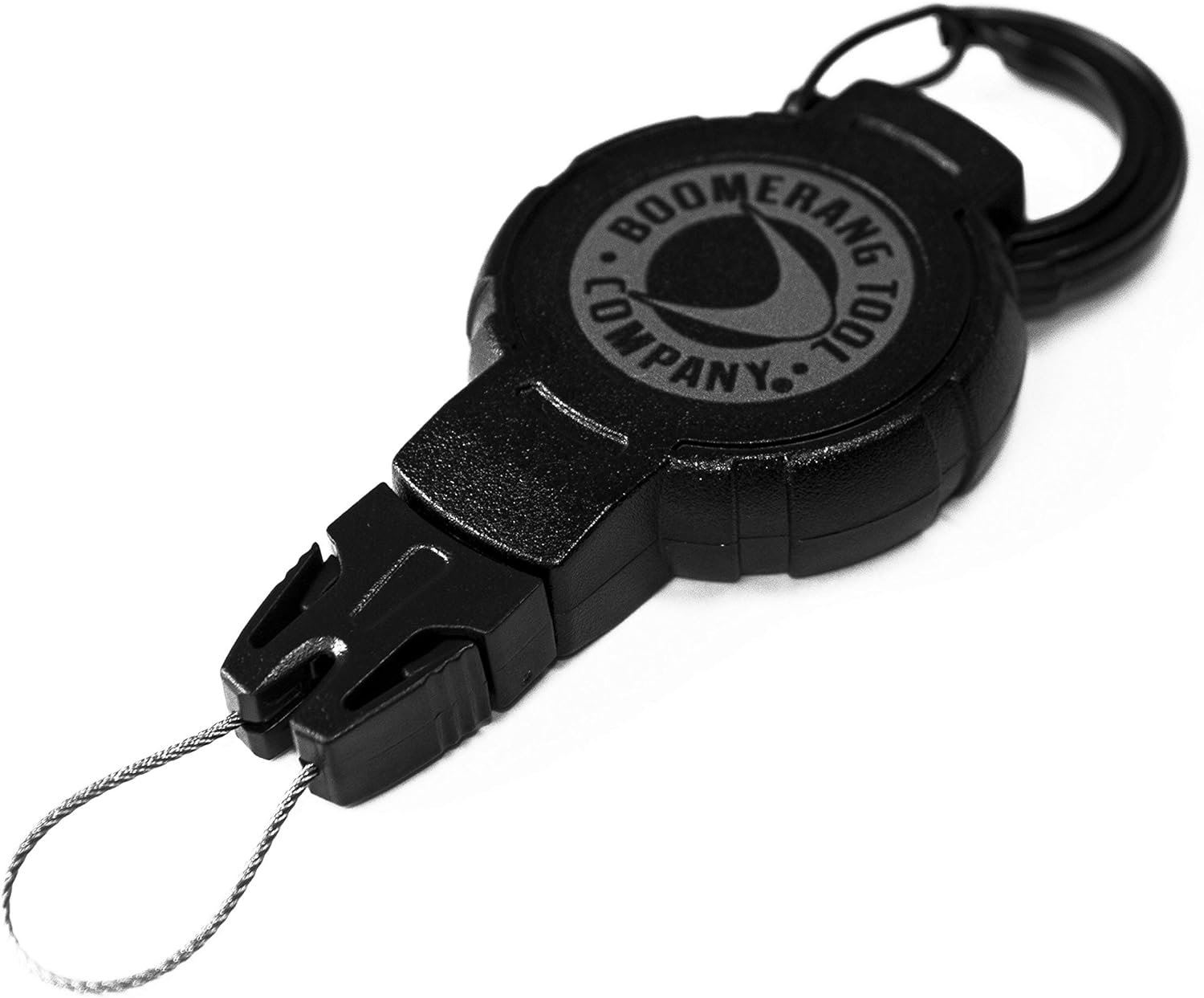 Boomerang Scuba Diving Retractable Gear Tethers with a Kevlar Cord and Universal End Fitting - Great for Scuba Diving Gauges, Flashlights, Cameras and More - Made in the USA