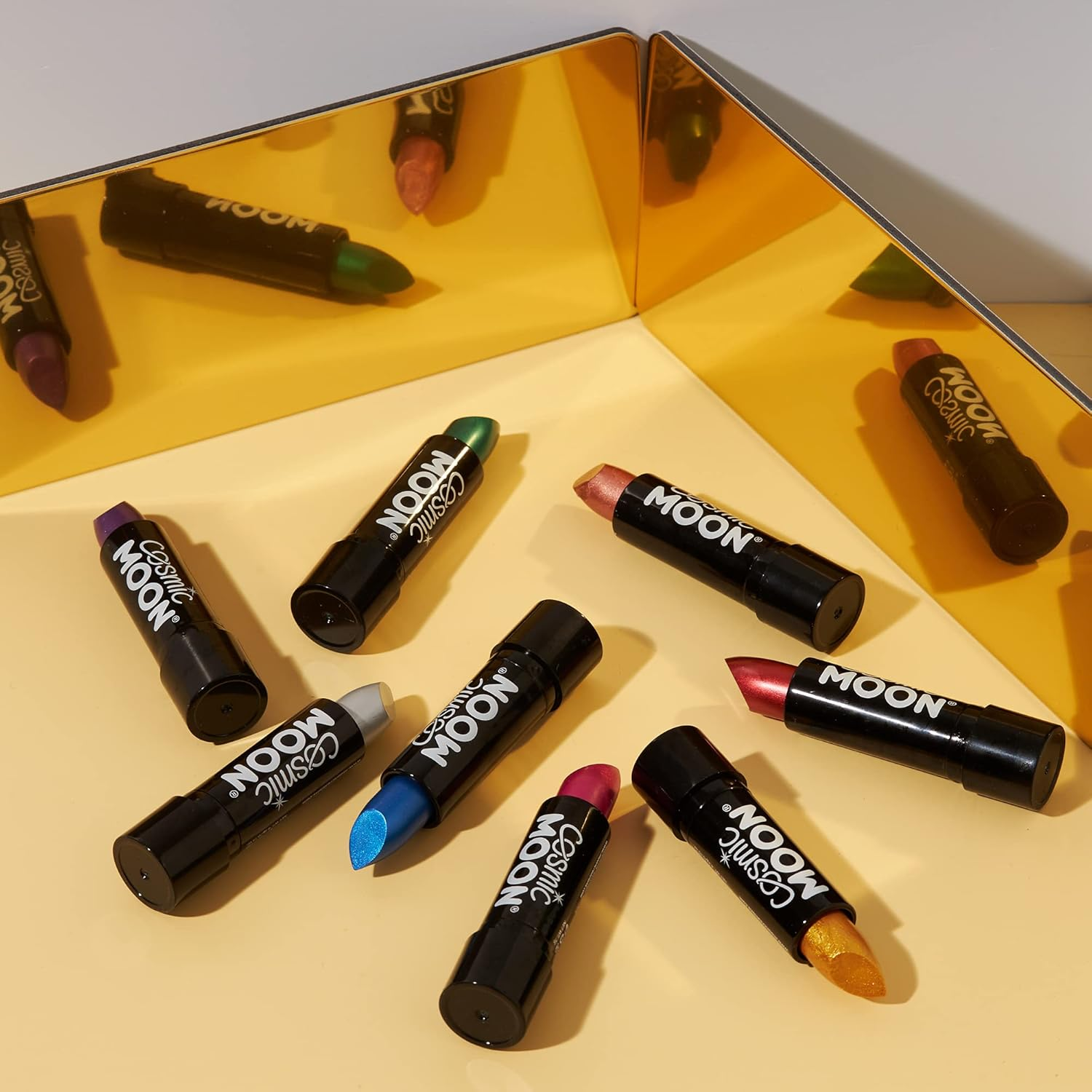 Cosmic Moon - Metallic Lipstick - 5G - for Mesmerising Metallic Lips! - Green