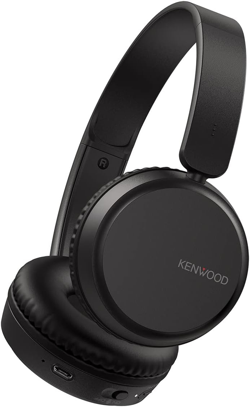 JVC Kenwood KH-KZ30-W KH-KZ30-W Wireless Headphones, Bluetooth Multi-Point, Microphone Included, Telework, 35 Hours of Continuous Playback, White