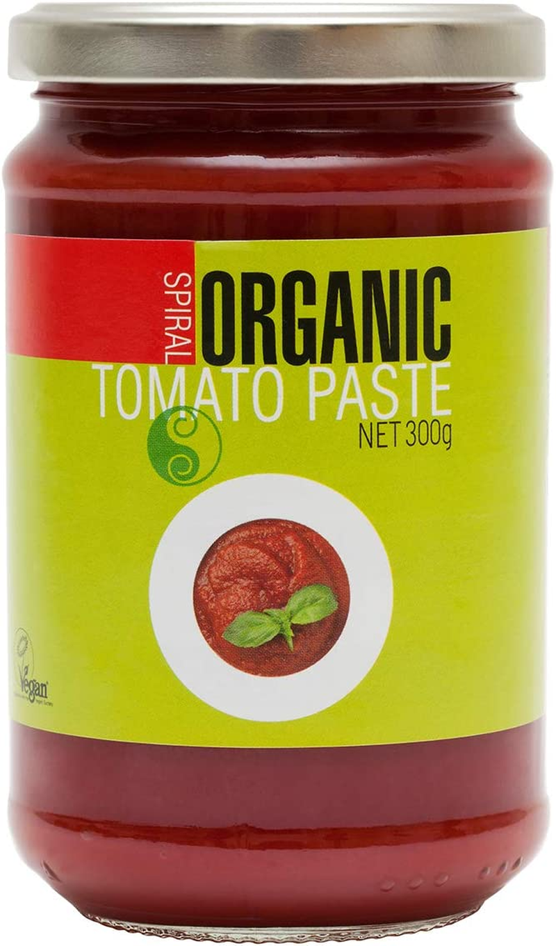 Spiral Organic Tomato Paste 300 G, Red