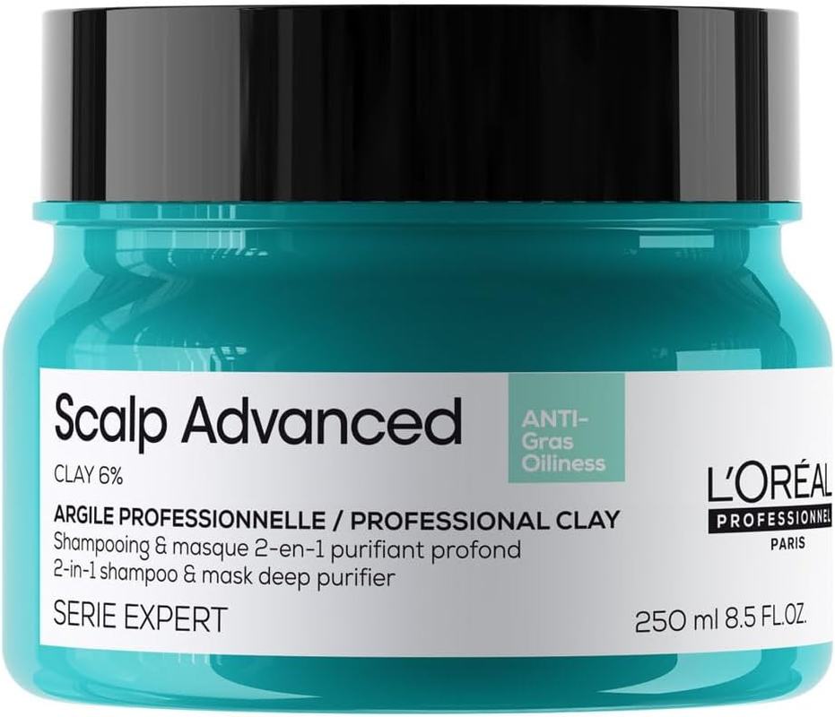 L&rsquo;Oreal Professionnel Serie Expert Scalp Advanced Anti-Oiliness 2-In-1 Clay 250 Ml image number 4