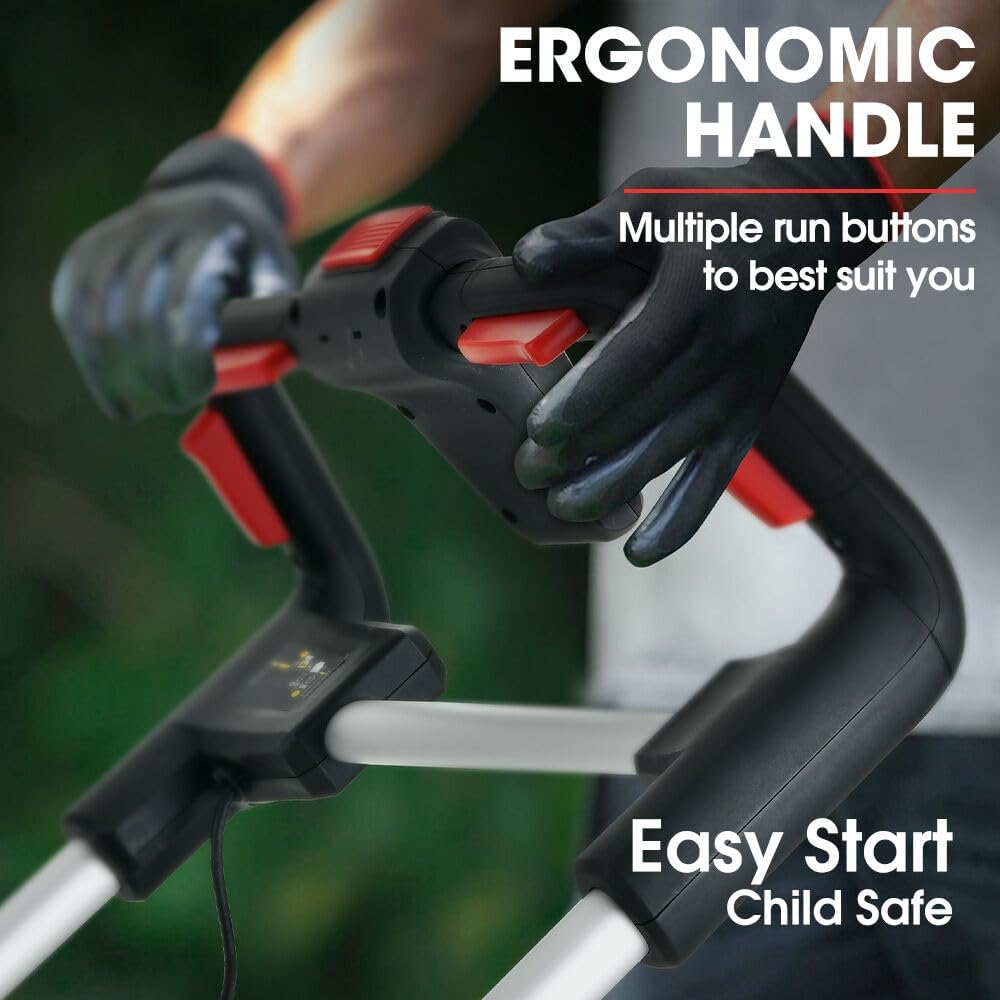 Baumr-Ag 520CX 40V SYNC 17" Cordless Lawn Mower Kit, Fast Charger, 2 X 4Ah Battery, 5 Cutting Heights, Adjustable Ergonomic Handle, Mulching Option image number 6