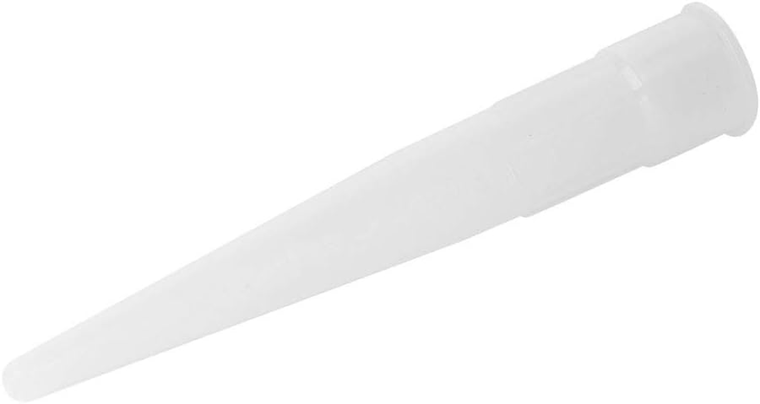 EVGATSAUTO 30Pcs Caulking Gun Nozzle, Plastic Sealant Nozzles with Female Thread and Suction Head for Silicone Caulking Gun image number 4