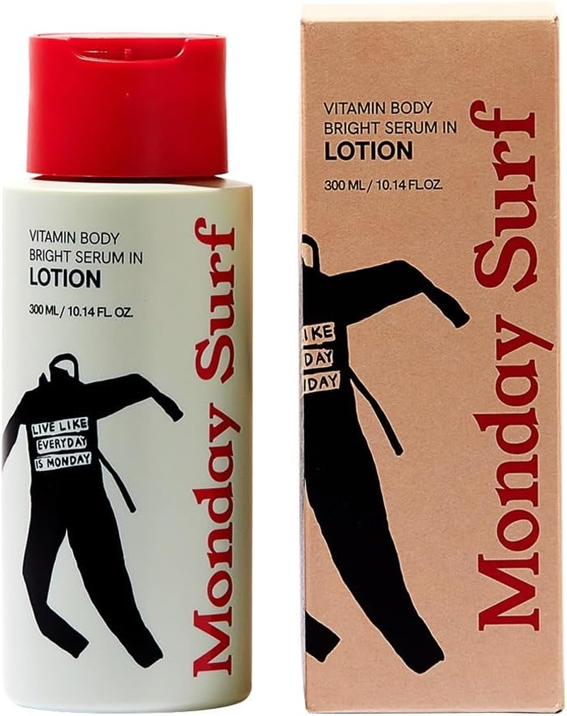 Vitamin Body Lotion-Vanilla Woods Scent, Glow Skin, Korean Body Lotion, 24-Hour Moisture Skin Care, Niacinamide, Vitamin C, Vegan, for Women & Men 10.14 Fl Oz