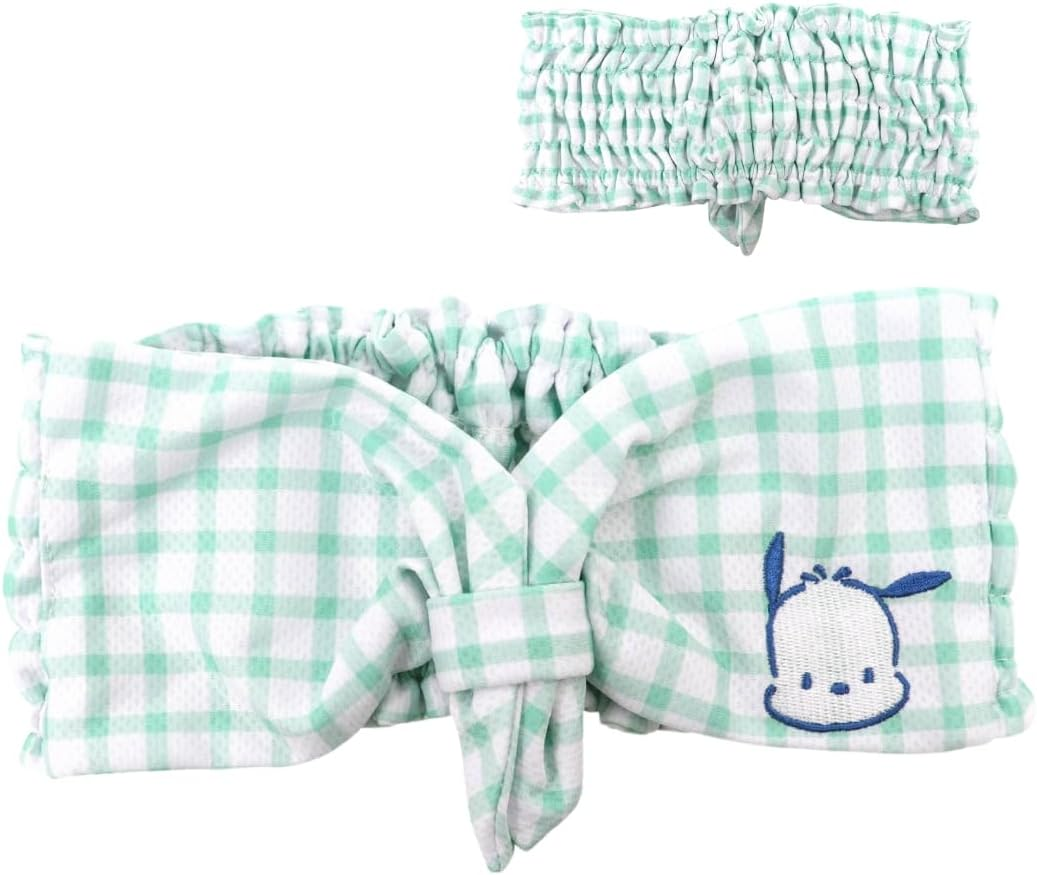 Sanrio Character Pochacco Cool Towel, 3.9 X 10.2-15.7 Inches (10 X 26-40 Cm), 2-Way Hair Band, Hair Turban, Cooling Towel, for Kids, Elementary School Students, Neck Pillow, Neck, Sports, Popular image number 4