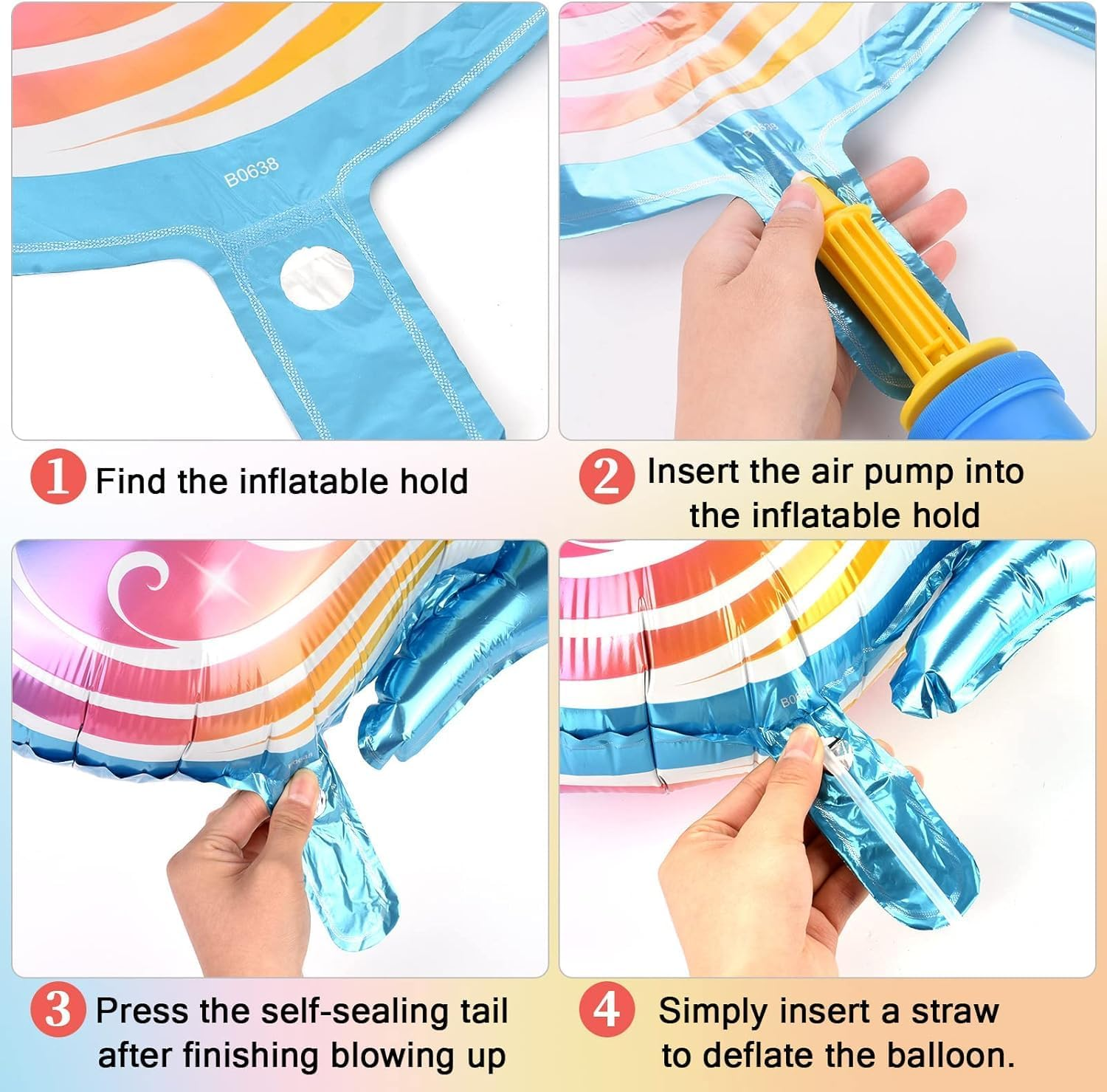 8 Pcs Butterfly Balloons Dragonfly Foil Balloons, 30IN Large Butterfly Foil Balloon Dragonfly Balloons for Butterfly Theme Party Supplies Wedding Birthday Decorations image number 4