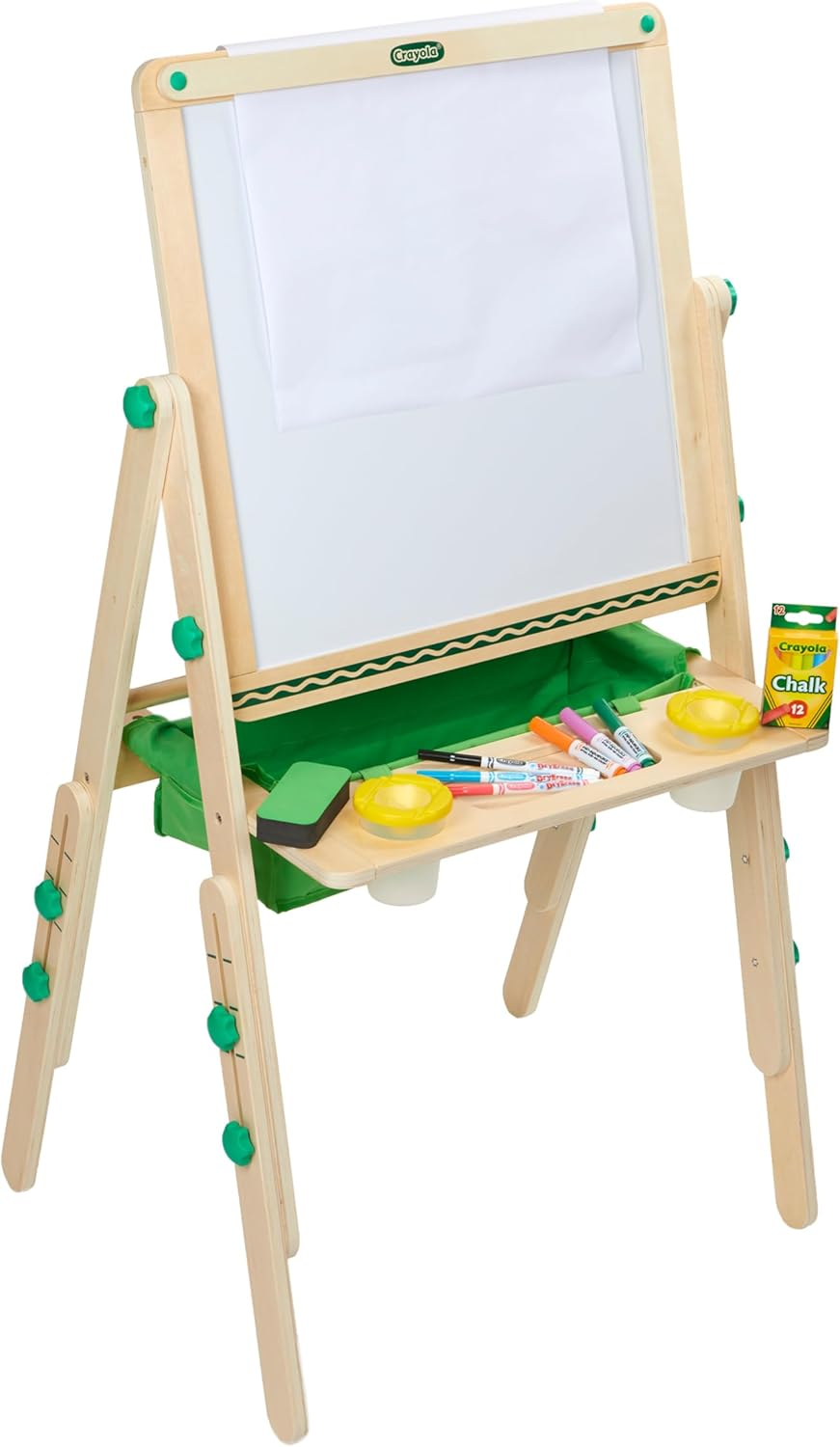 Kids Deluxe Wooden Art Easel image number 6