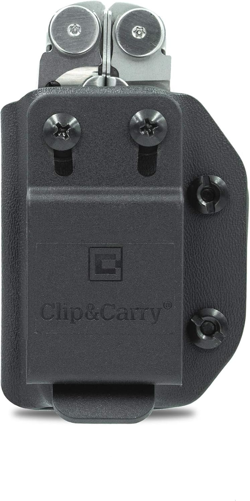 Clip & Carry Kydex Multitool Sheath for LEATHERMAN Wave & Wave + plus - Made in USA - Multi Tool Sheath Holder Cover Belt Pocket Holster - Multi-Tool Not Included