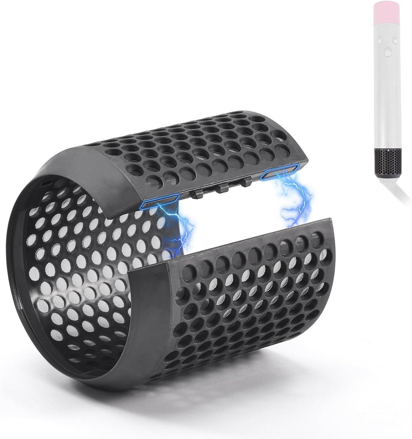 Filter Cover Replacement for Dyson HS01 HS05 for Airwrap Filter Hair Styler Accessories Outdoor Screen Magnetic Filter Cage Replacement Parts image number 4