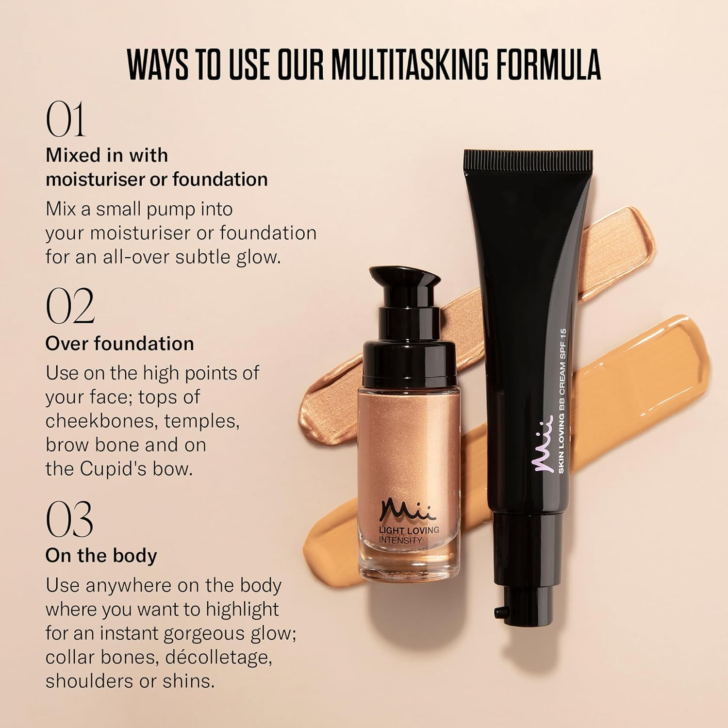 Mii Cosmetics Light Loving Intensity (Hypnotic Heroine 02) - Femme Fatale 01 image number 3