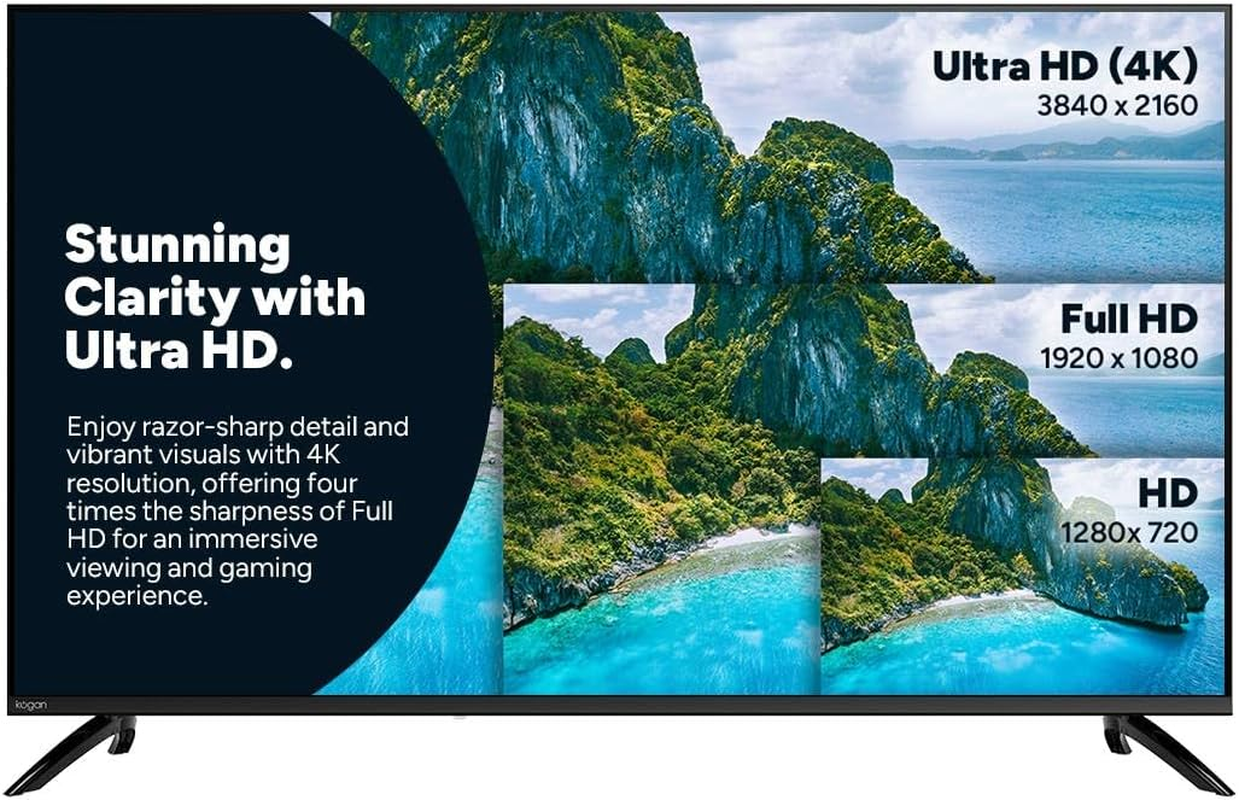 Kogan 55" LED 4K Smart AI Google TV - U95T - KALED55U95TB - 55 Inch image number 3