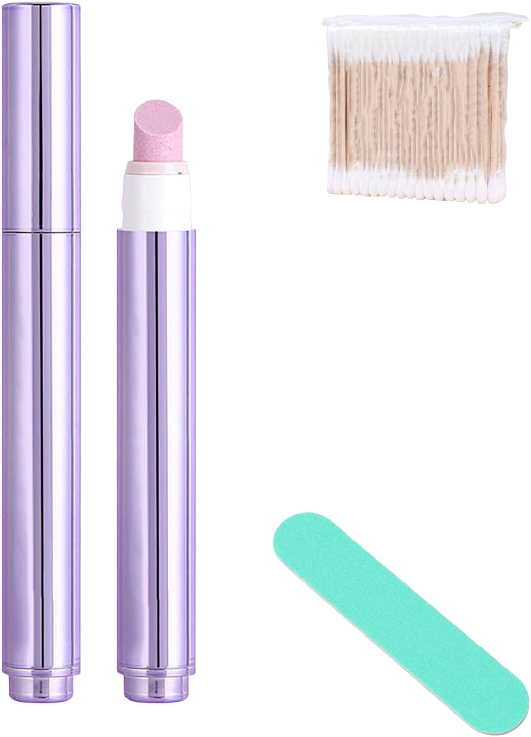 2025 Upgrade 3-In-1 Nail Care Pen, Ceramic Cuticle Pusher Pen with Oil, Cuticle Oil Pusher Pen for Nails for Hangnails, Dry & Damaged Nails, Moisturize Strengthen Brighten Nails Care (5PCS)