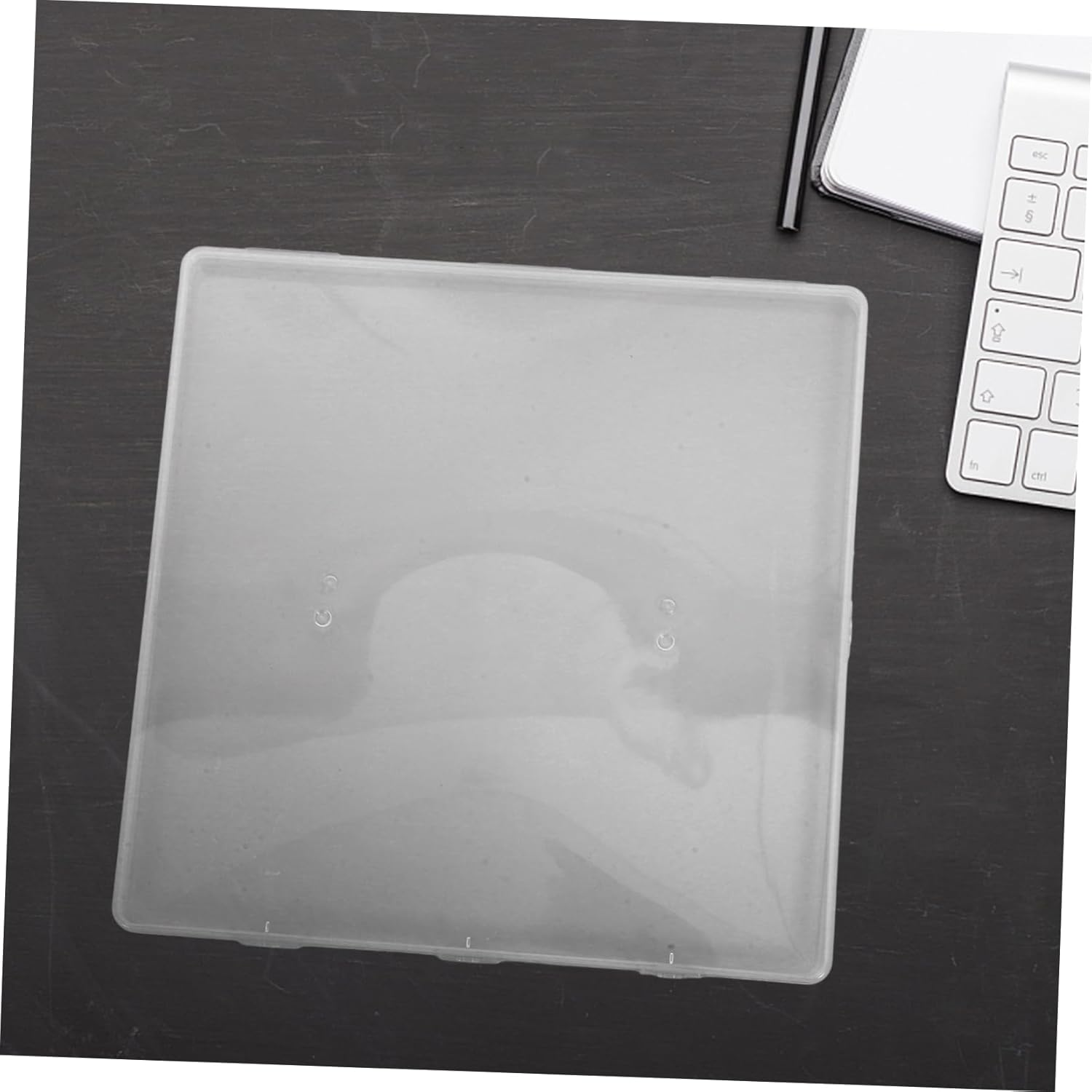 COOPHYA 2Pcs Document Organizer Box Filing Storage Box for Desktop Cards Storage Container Photo Holder Case Desk Organiser