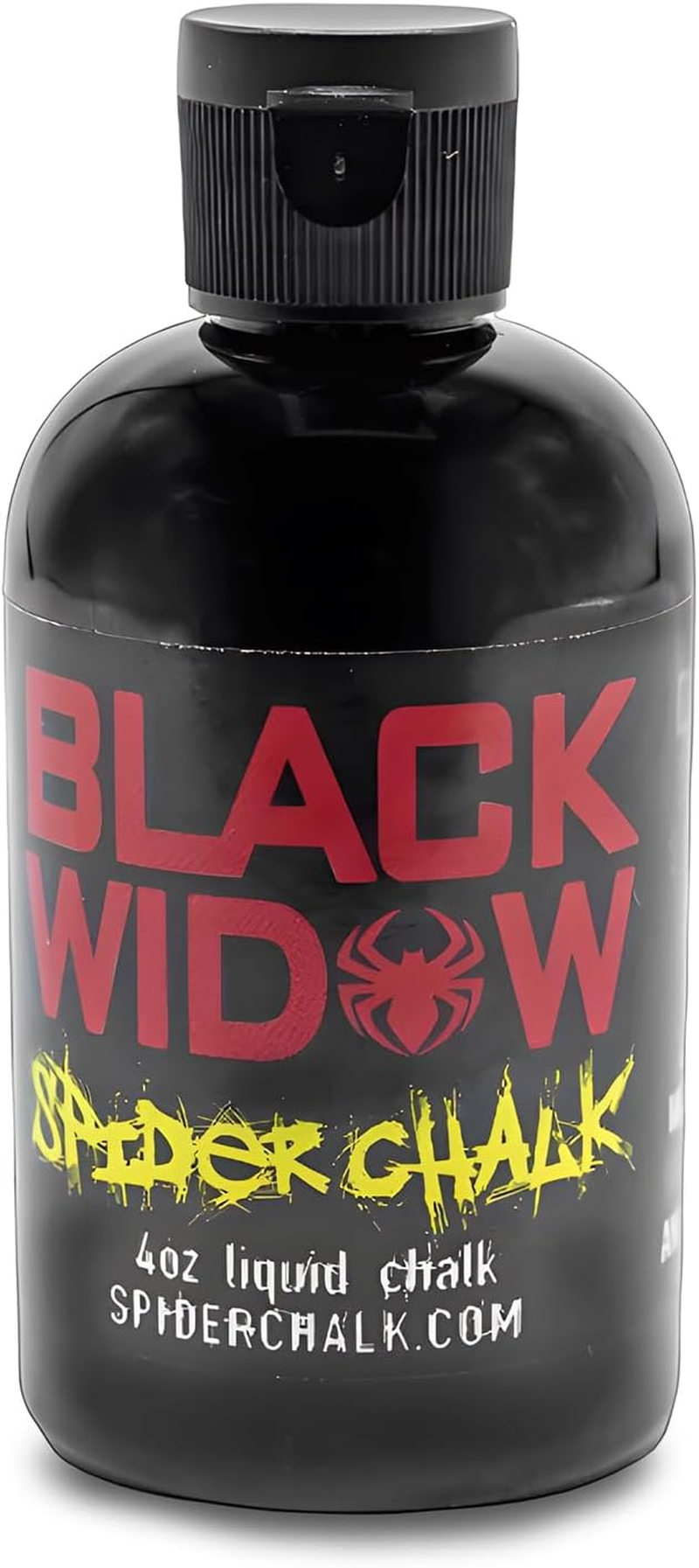 Spider Chalk Black Widow Liquid Chalk for Weightlifting, Powerlifting, Gym. Lab-Grade, Safe Ingredients, Made in the USA image number 2
