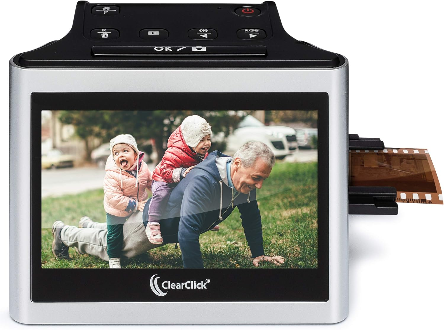 Clearclick Virtuoso 2.0 (Second Generation) 22MP Film & Slide Scanner with Large 5" LCD Screen - Convert 35Mm, 110, 126 Slides and Negatives to Digital Photos image number 4