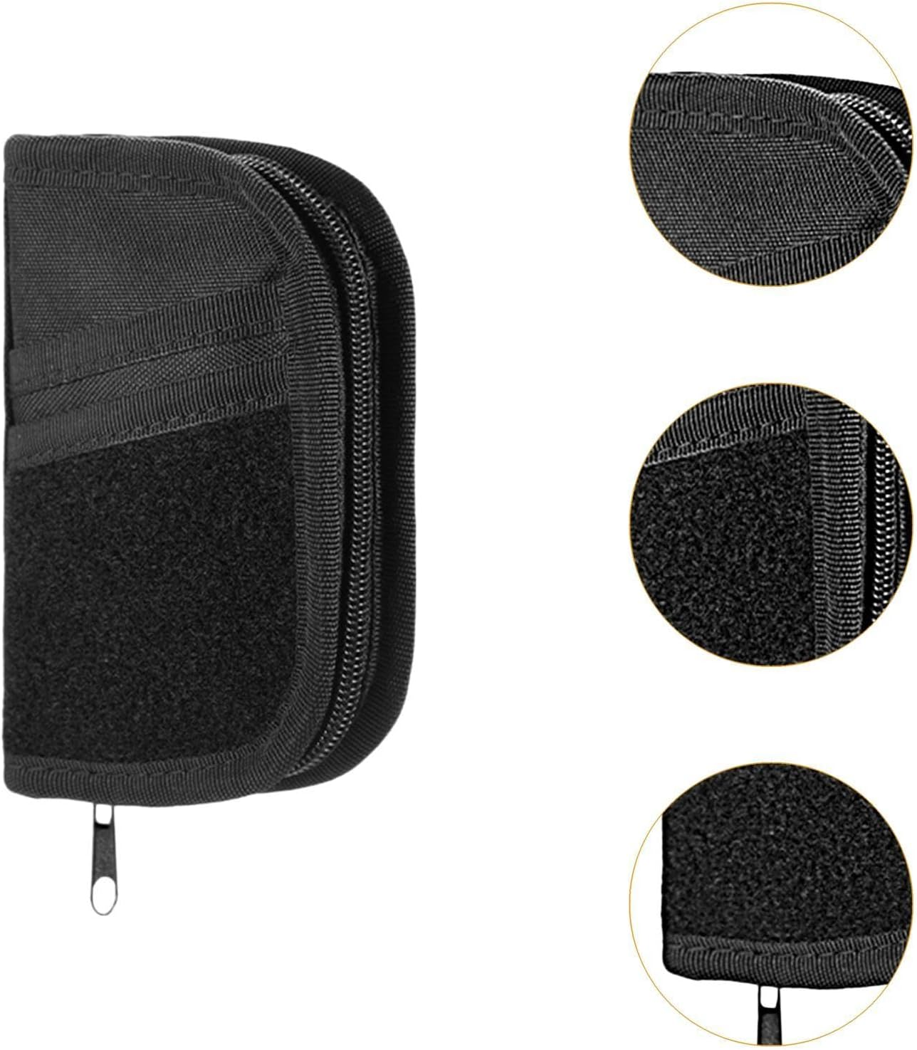 Folpus Pouch Organizer Purse with Compartments Utility Pouch for Multi Tools Card Holder Bag Wallet for Hiking Sports image number 1