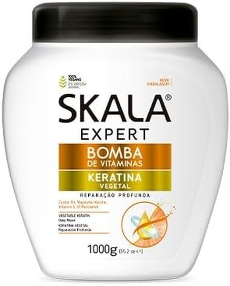 SKALA - Linha Expert - Creme De Tratamento Bomba De Vitaminas 1 Kg - (Expert Collection - Vitamin Bomb 2 in 1 Treatment Cream Net 33.81 Oz)