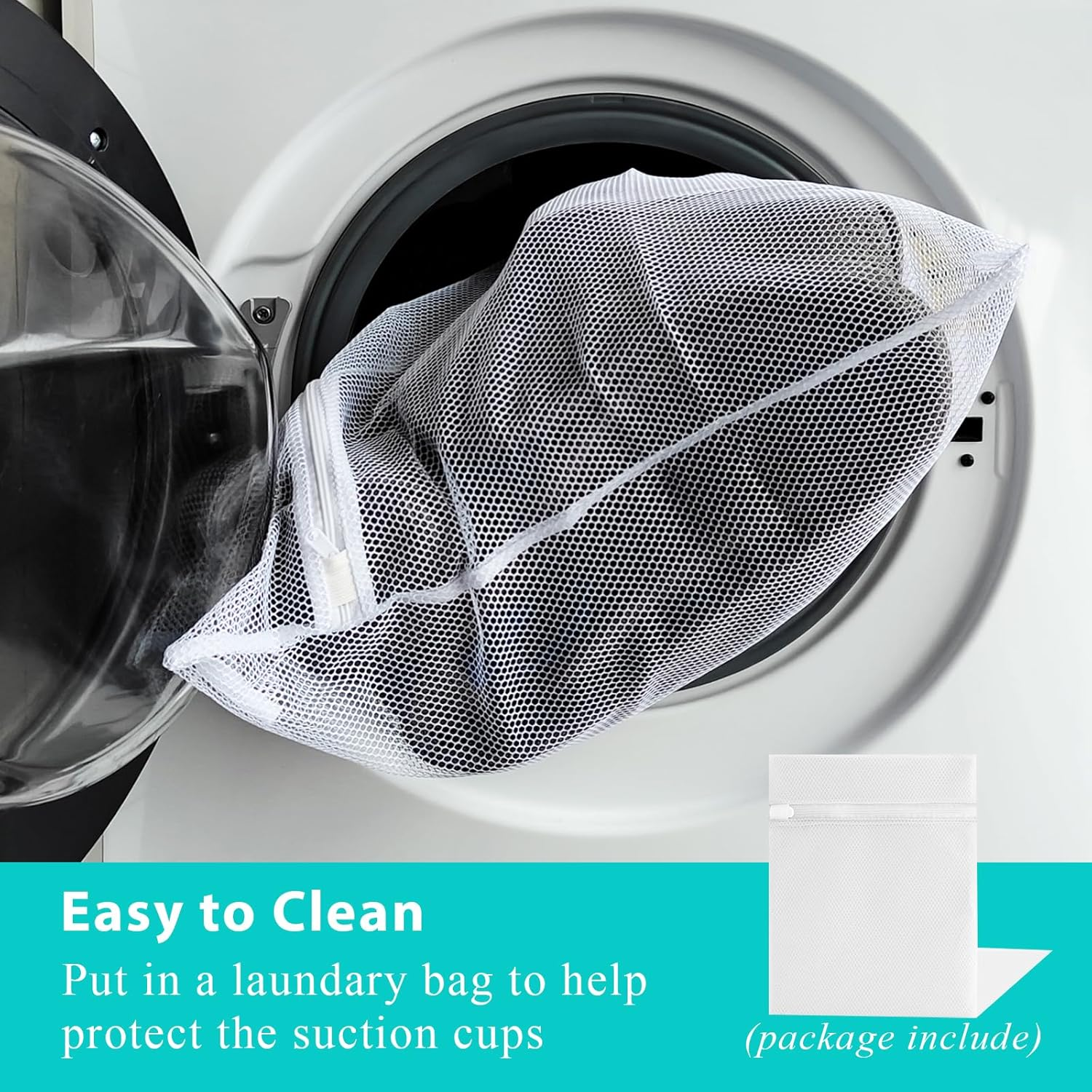 Full Body Bath Pillow with Adjustable Lumbar Roll Pillow Bathtub Cushion with 14 Suction Cups 3D Air Mesh Fit Any Tub Gray Bathroom Accessories image number 2