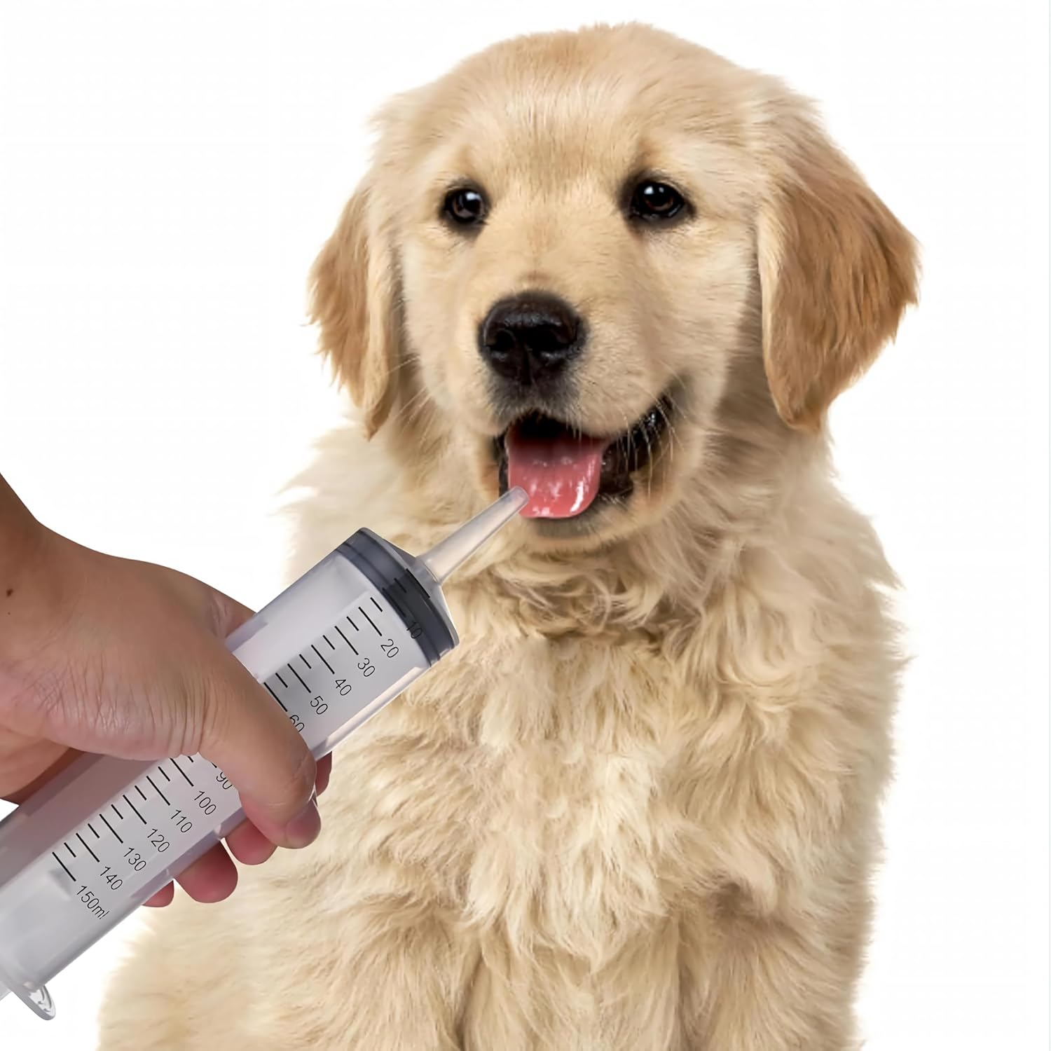 2 Packs of 150Ml Large Syringes, Large Plastic Garden Industrial Syringes with Precise Scales, for Scientific Laboratories, Measurement, Watering, and Refillation image number 5