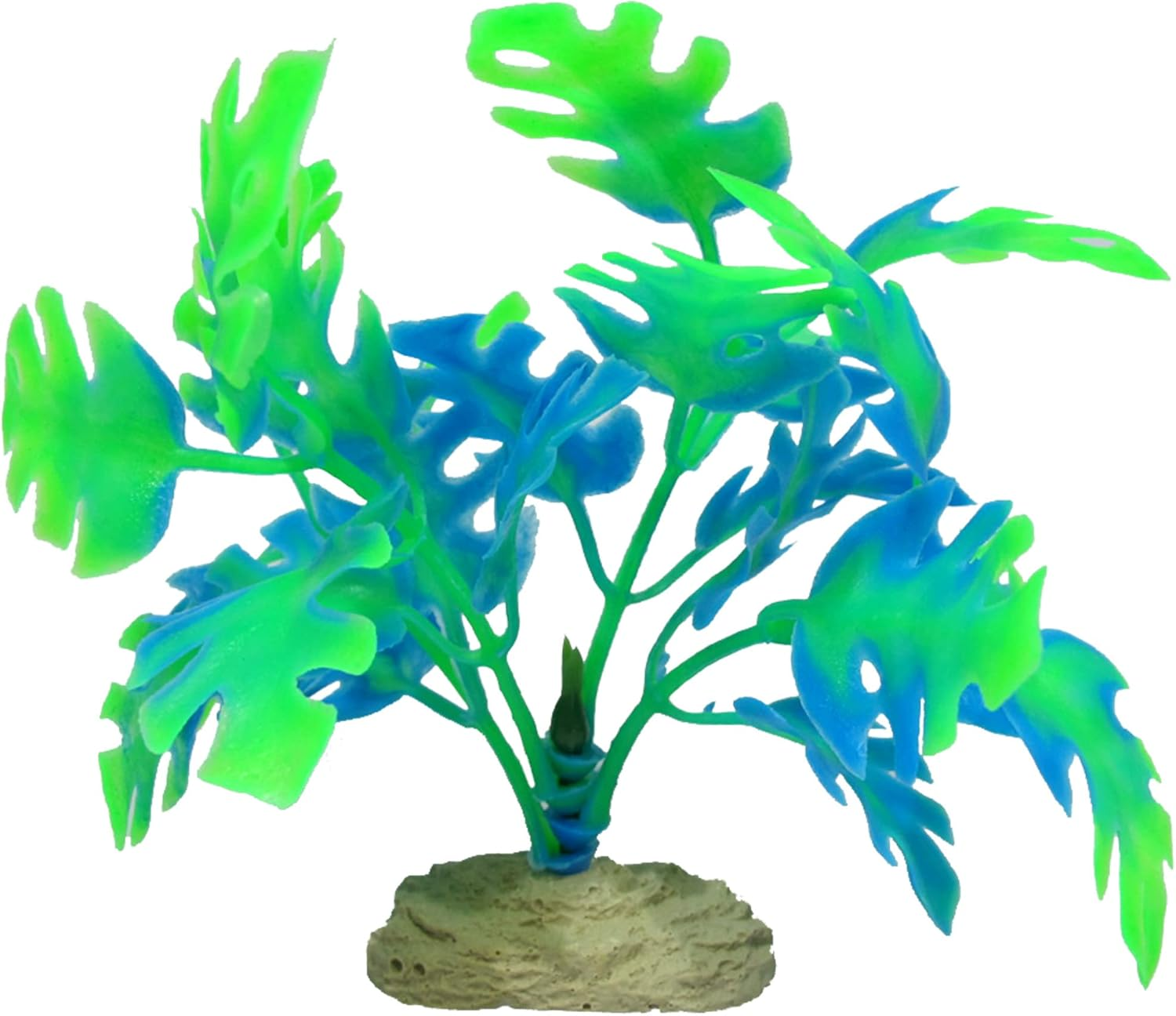 Aquamate Assorted Betta Plants, Multi-Colour - Adds Fun and Vibrancy, Non-Toxic Plastic, Fish Safe Design - Perfect for Small Nano and Betta Aquariums image number 1