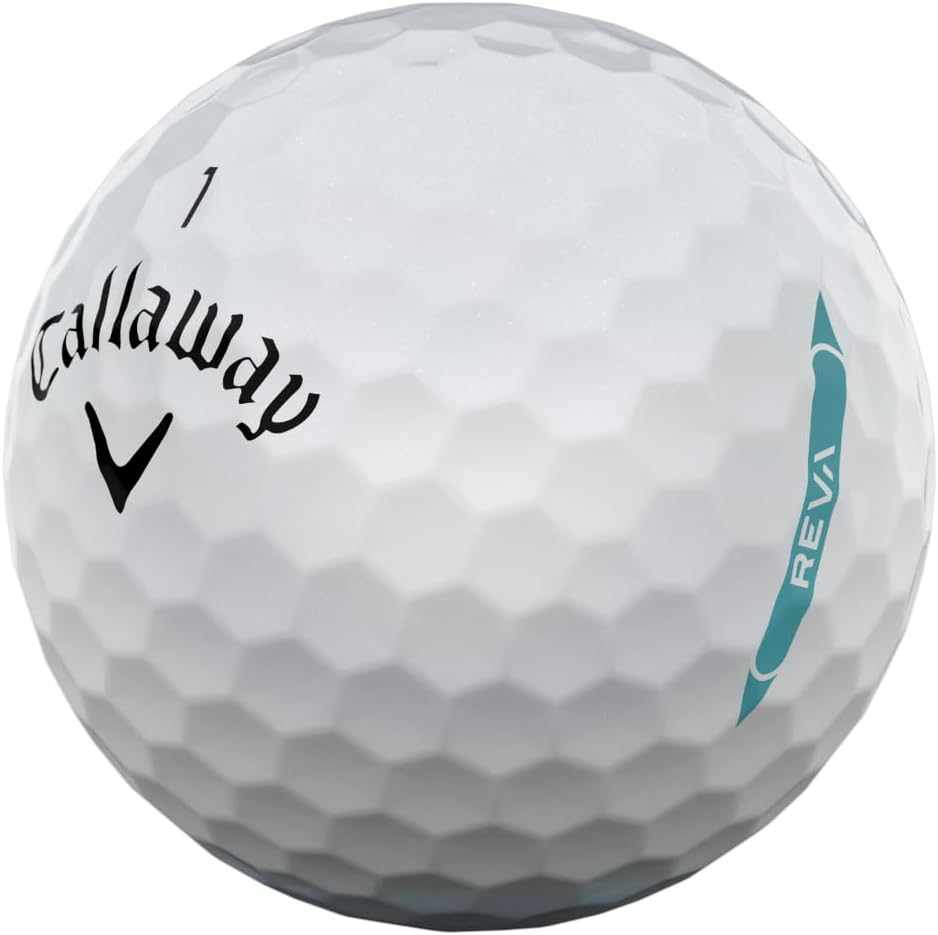 キャロウェイ(Callaway) ゴルフボール REVA 25 1ダース(12個入り) 2ピース構造 - Pink image number 3