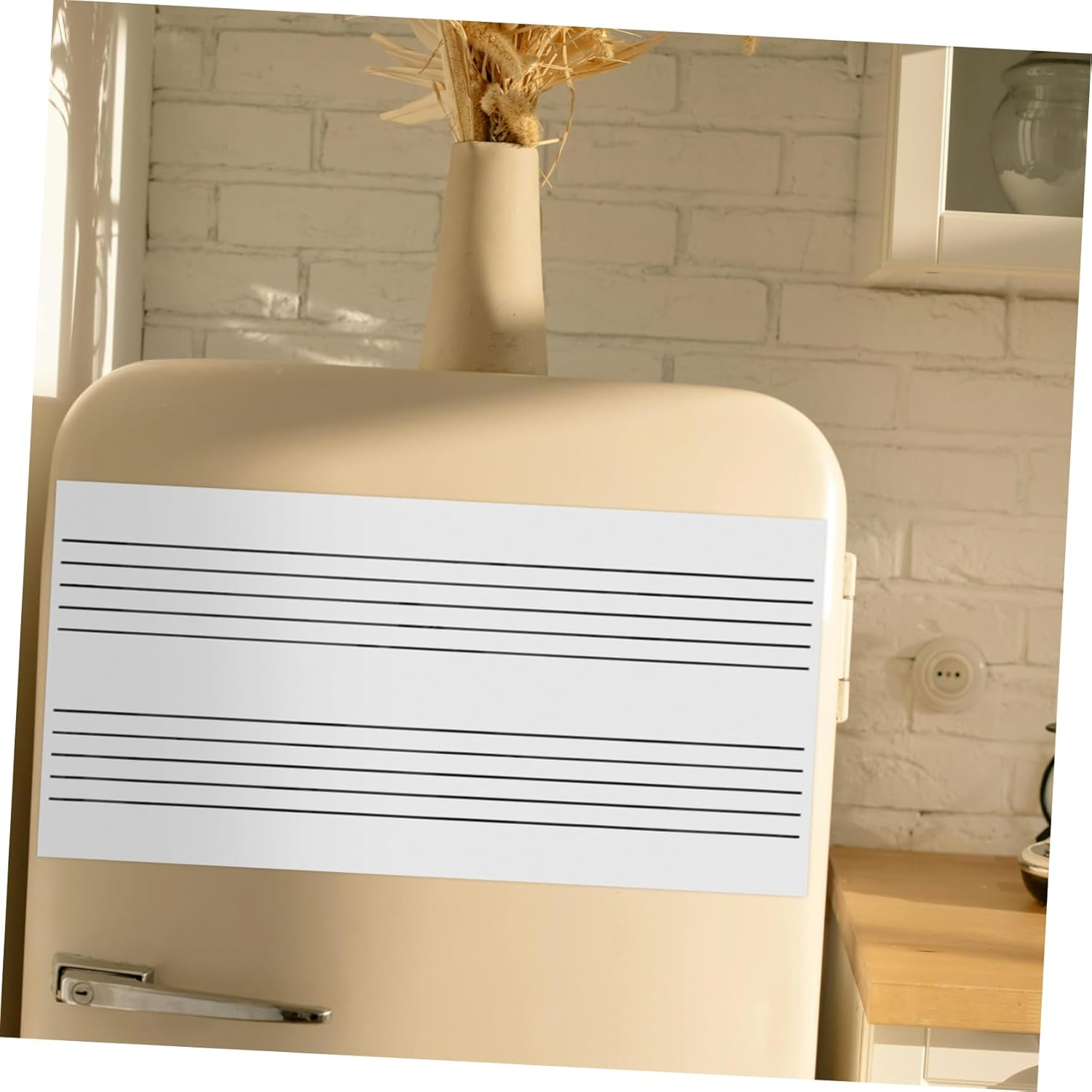 GANAZONO Staff Dry Erase Board Whiteboard Magnets for Music Classrooms for Boys and Girls and Adults