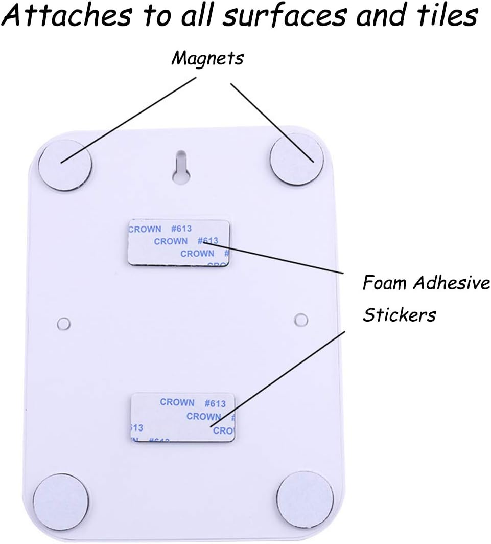 Kwispel Pet Feeding Reminder for Dogs Cats - Magnetic Sticker 3 Times a Day Indication Chart Feed Your Pets, Magnets and Double Sided Tape, Did You Feed the Dog Cat Fish Your Kid? image number 4
