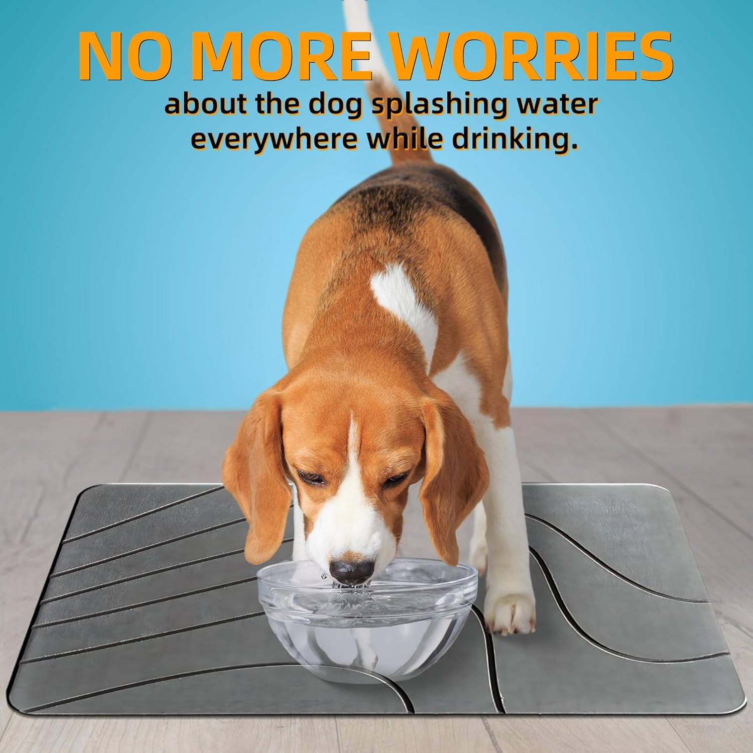 Stone Bath Mat, Diatomaceous Earth Shower Mat,(23.6" X 15.4") Non-Slip Super Absorbent Quick Drying Bathroom Floor Mat, Natural-Elegant & Modern Design, Easy to Clean (Striped Dark Gray) - Round Dark Gray image number 4