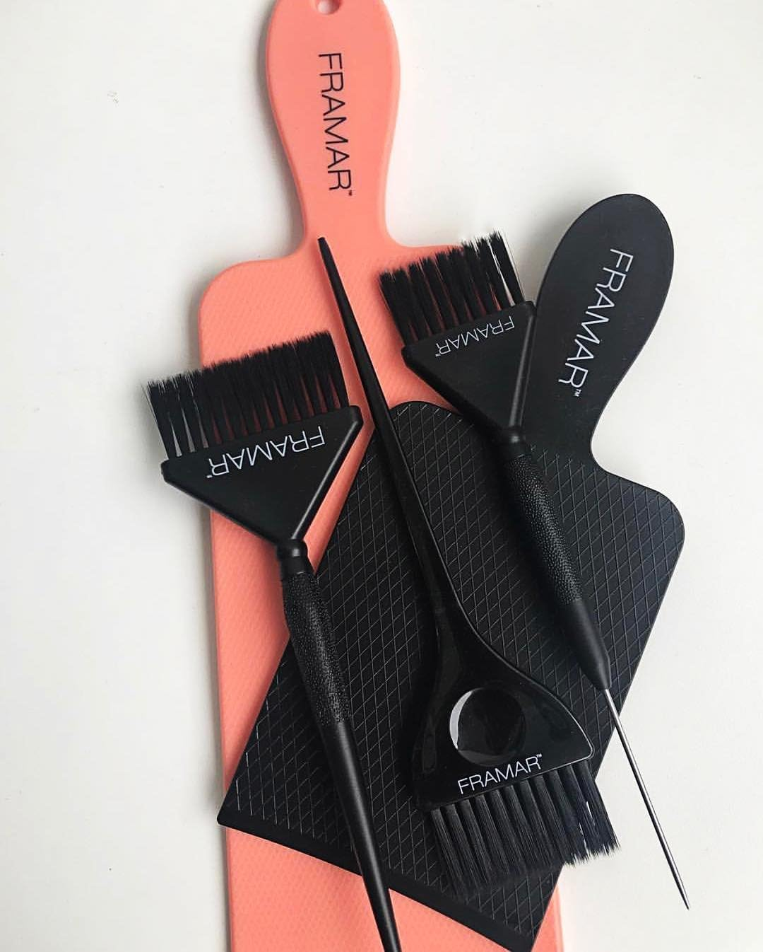 FRAMAR Board & Paddle Black & Pink image number 2