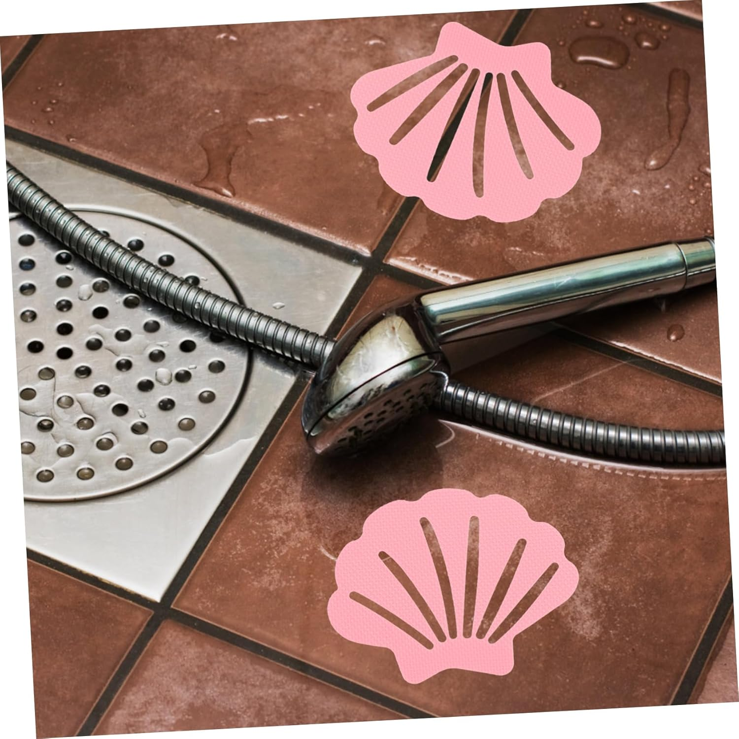 UTHCLO Bathtub Non-Slip Stickers Slip Decals Set 19Pcs Peva Stickers for Bathroom Shower Safety Decals Decorative image number 6