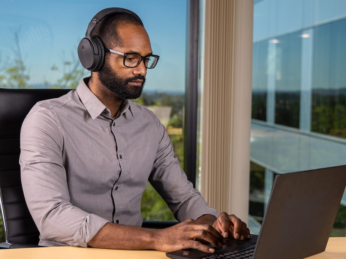 Monoprice Monoprice BT-300ANC Wireless over Ear Headphones with Active Noise Cancelling, (133834) image number 2