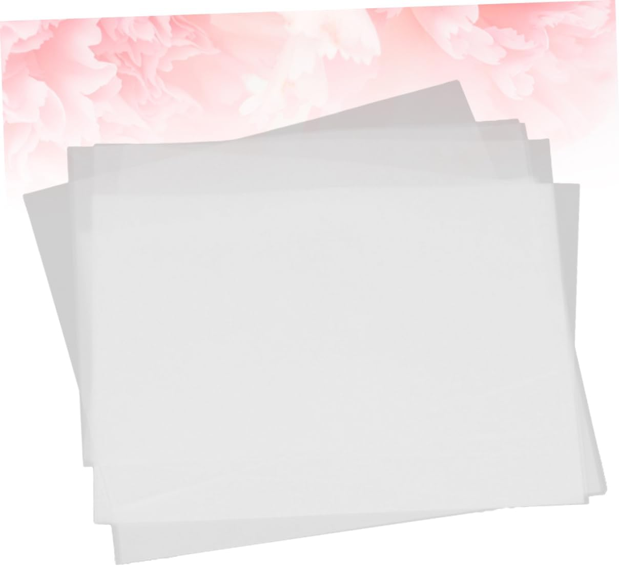 COHEALI 50PCS A3 Tracing Paper Vellum Calligraphy Translucent Vellum Tracing Set for DIY Engineering Drawing image number 4