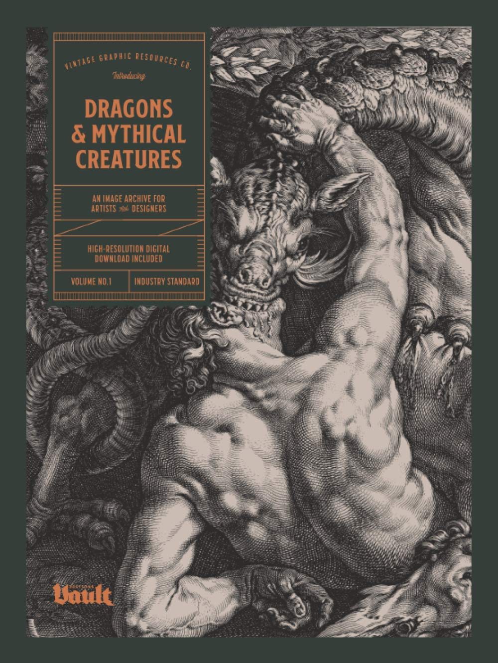 Dragons & Mythical Creatures: an Image Archive for Artists and Designers image number 1