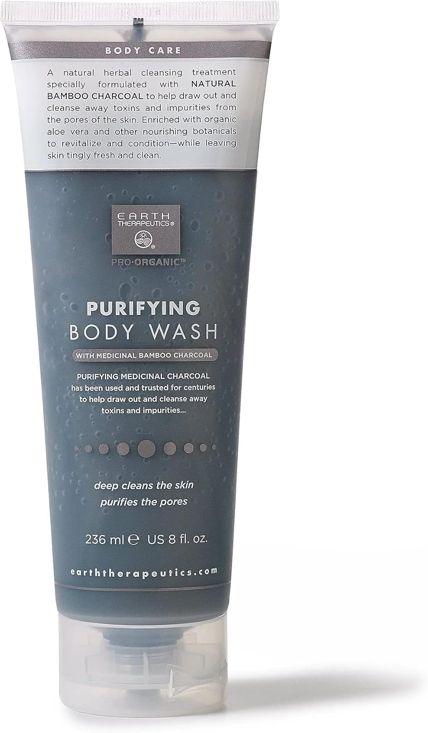 Earth Therapeutics Purifying Charcoal Body Wash image number 1