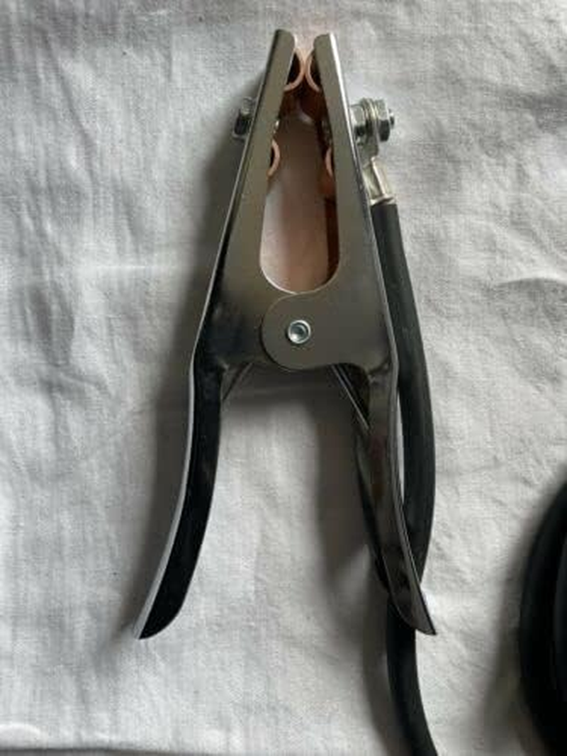 UNIMIG 4M Earth Welding Lead Cable 25Mm + Earth Clamp, 250A 250 Amp Torch Welder image number 1