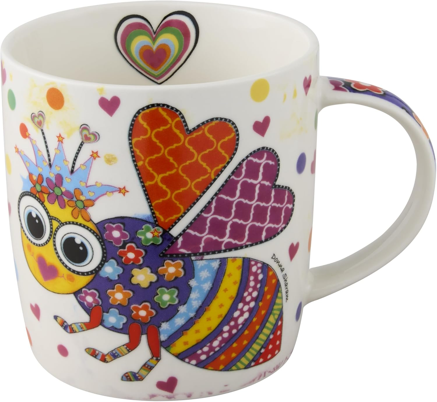 Maxwell & Williams Donna Sharam Kaleidoscope Buzz Mug Gift Box, 370 Ml Capacity