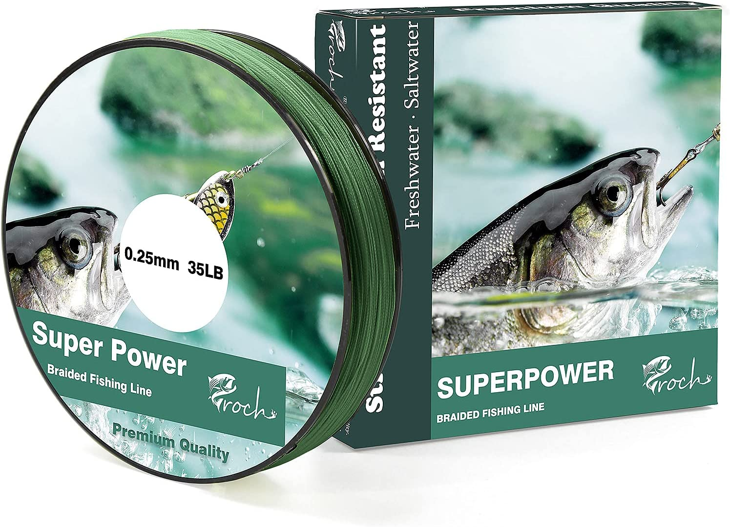 Fishing Line Braided 300M / 1000M Strong PE Dynamix Line Colourfast 0.1-0.3Mm 14-45LB