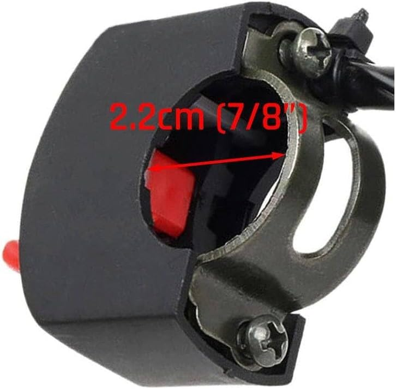 TDR Kill ON-OFF Switch for ATV Motorcycle Scooter Dirt Bike W/7/8'' 22Mm Handlebar image number 3