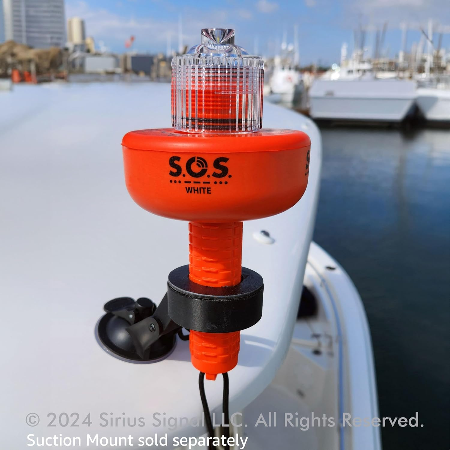 Sirius Signal SOS LED Distress Signal with Daytime Distress Flag and Whistle &ndash; MAST Approved image number 3