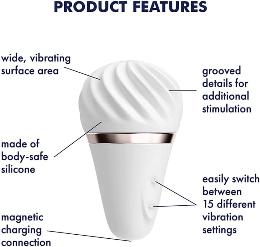 Satisfyer Layon 4 Little Wand, White image number 1