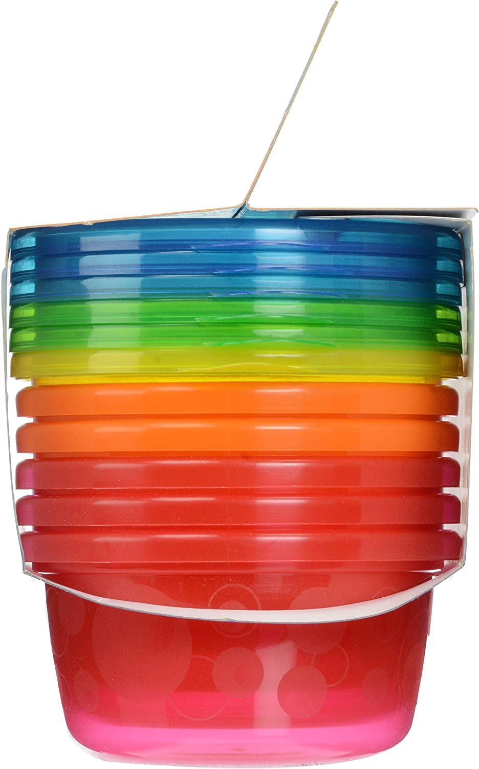 The First Years Take & Toss - Bowls with Lids (6 Pcs) image number 1