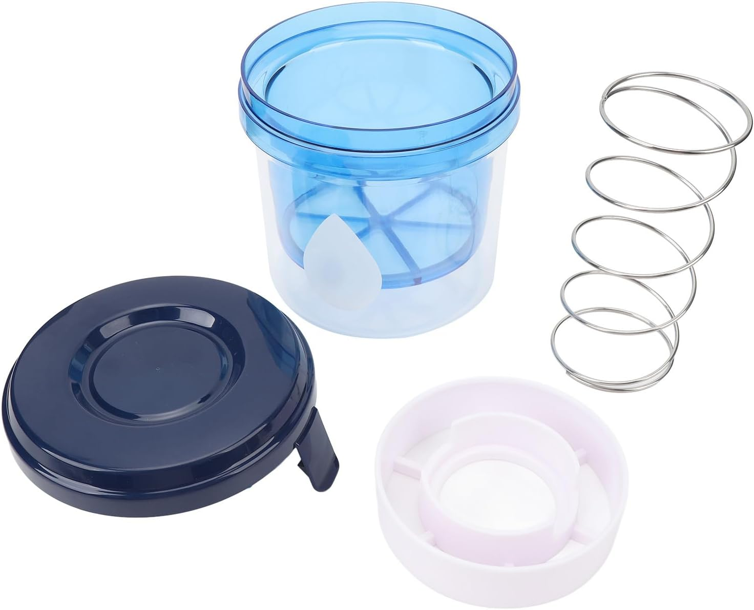 Greek Yogurt Strainer, Yoghurt Maker Strainer with Mesh Filter & Lid for Thick Greek Yogurt, Homemade Yogurt Filter Maker for Nut Milk for Greek Yogurt Cheese, Whey Separator image number 2